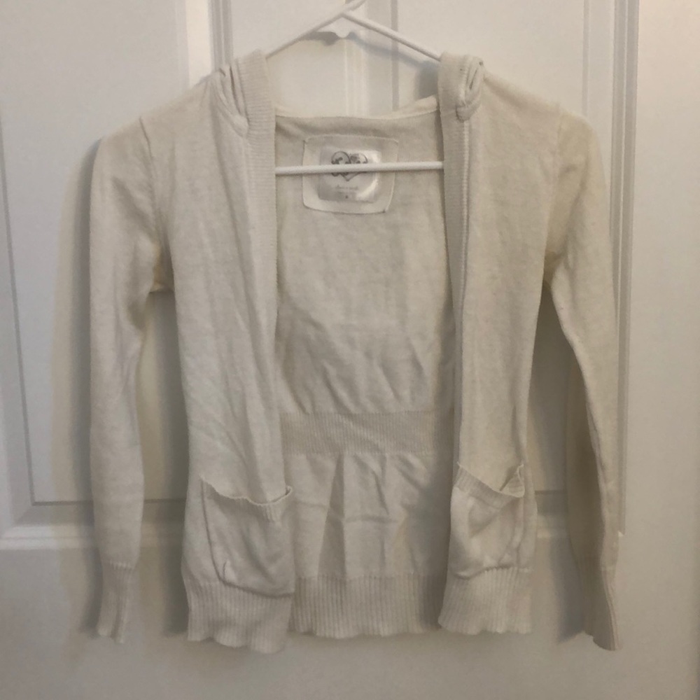 Justice Hooded Cardigan